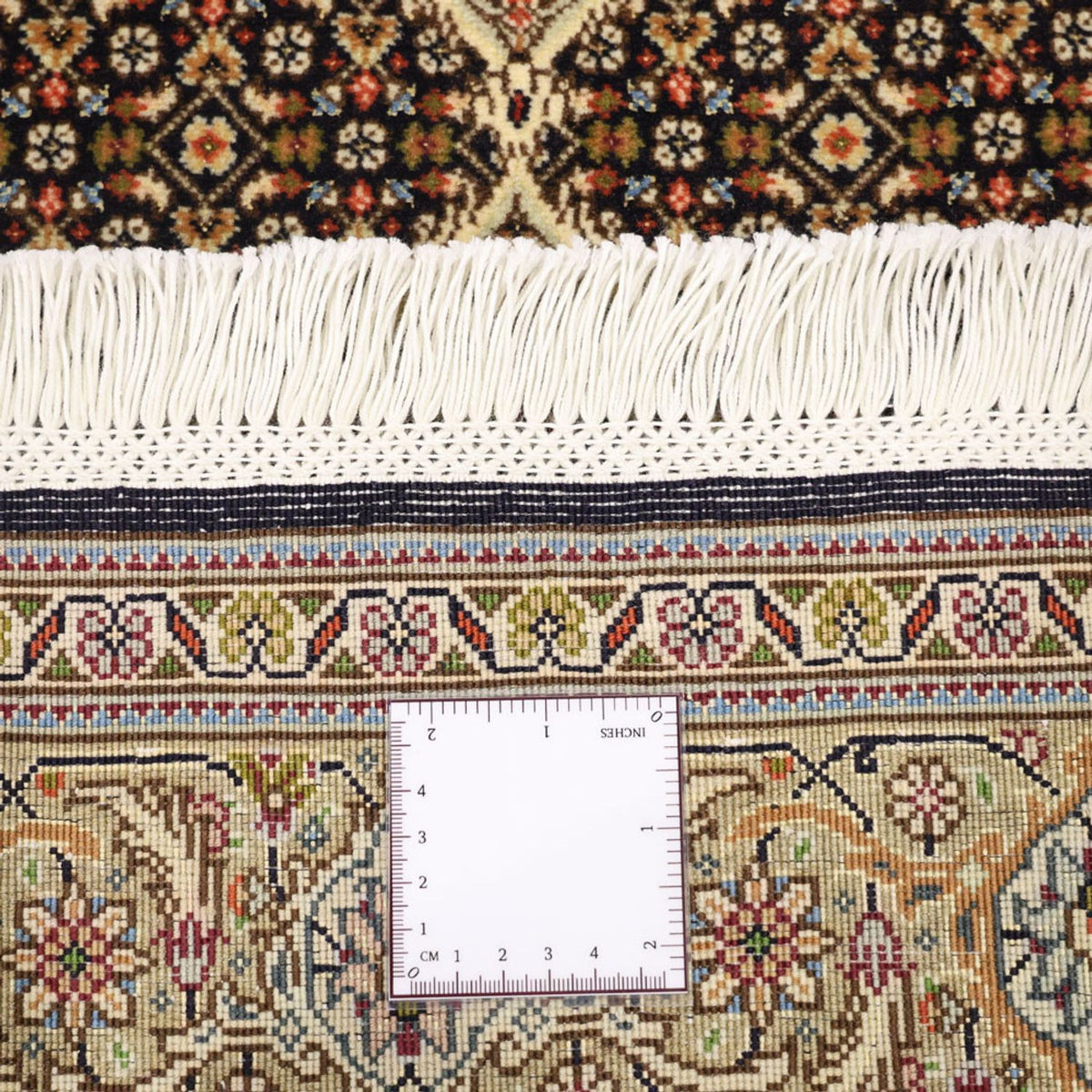 Perserteppich - Täbriz - Royal - 154 x 102 cm - dunkelbeige