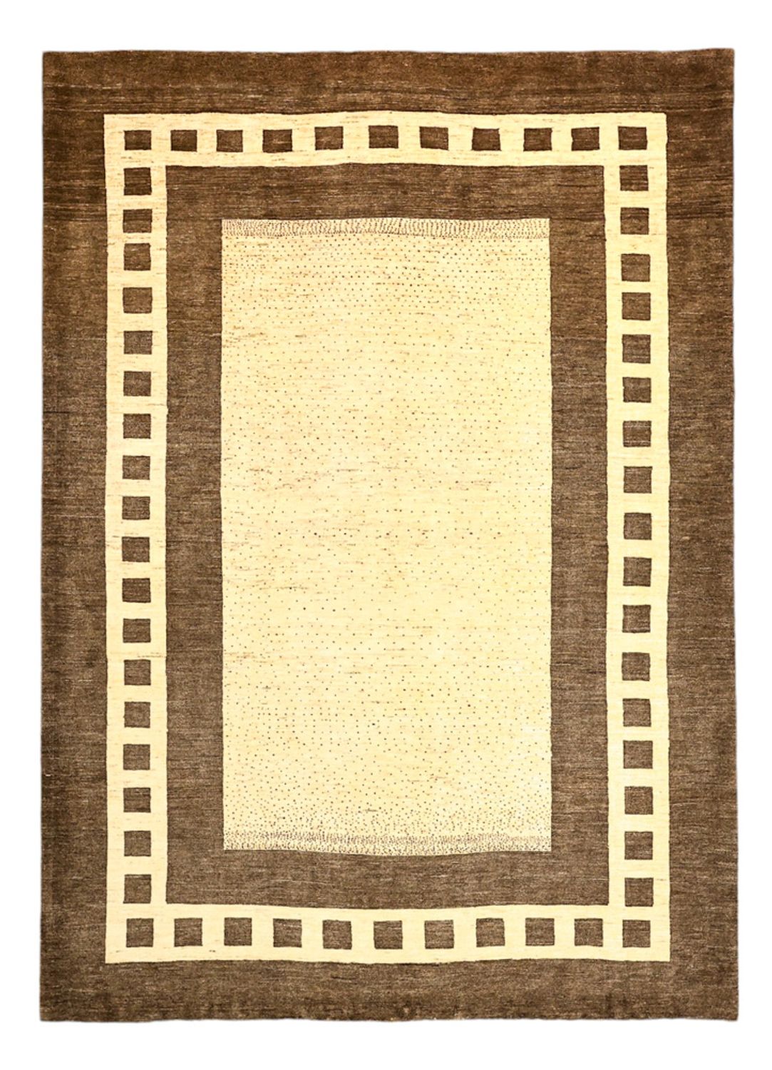 Gabbeh Teppich - Kaschkuli Perser - 248 x 178 cm - beige