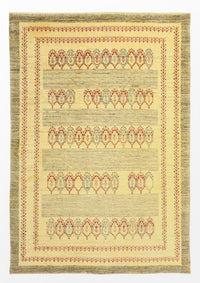 Gabbeh Teppich - Kaschkuli Perser - 125 x 87 cm - beige