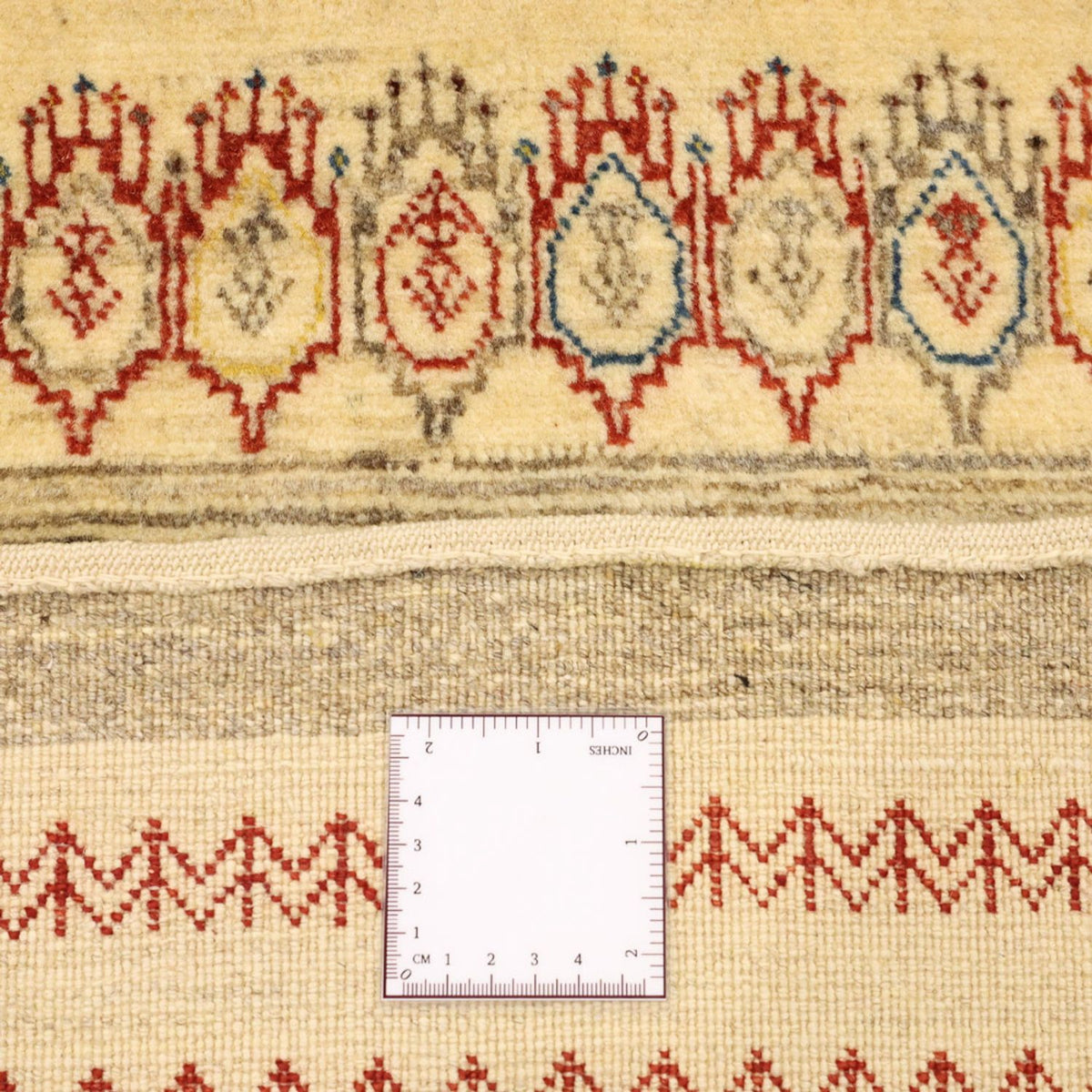 Gabbeh Teppich - Kaschkuli Perser - 125 x 87 cm - beige