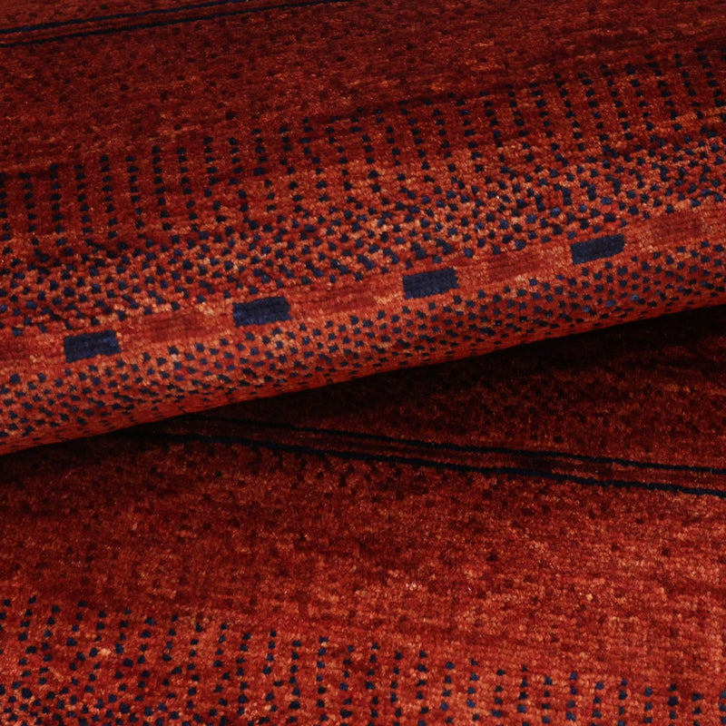 Gabbeh Teppich - Kaschkuli Perser - 100 x 80 cm - dunkelrot