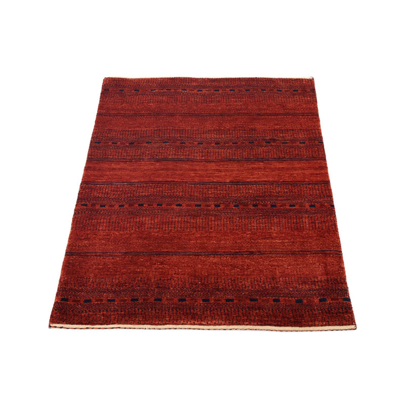 Gabbeh Teppich - Kaschkuli Perser - 100 x 80 cm - dunkelrot