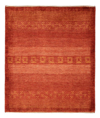 Gabbeh Teppich - Kaschkuli Perser - 113 x 97 cm - rot