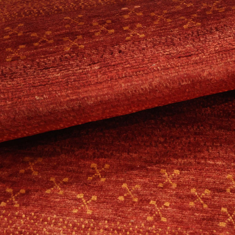 Gabbeh Teppich - Kaschkuli Perser - 113 x 97 cm - rot