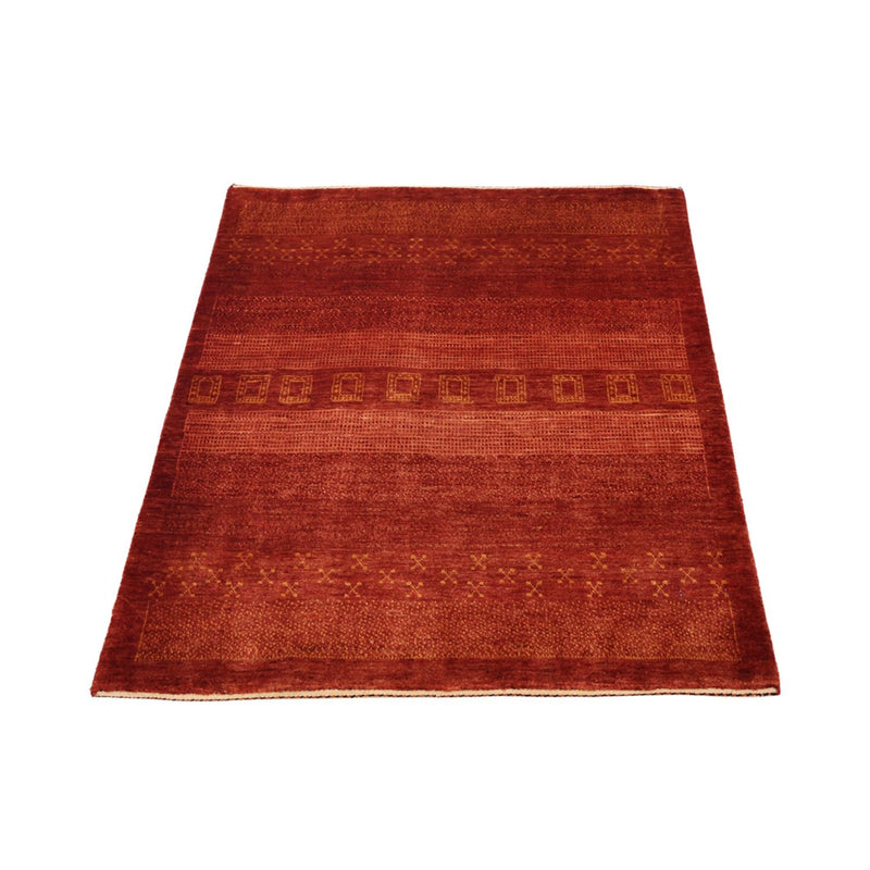 Gabbeh Teppich - Kaschkuli Perser - 113 x 97 cm - rot