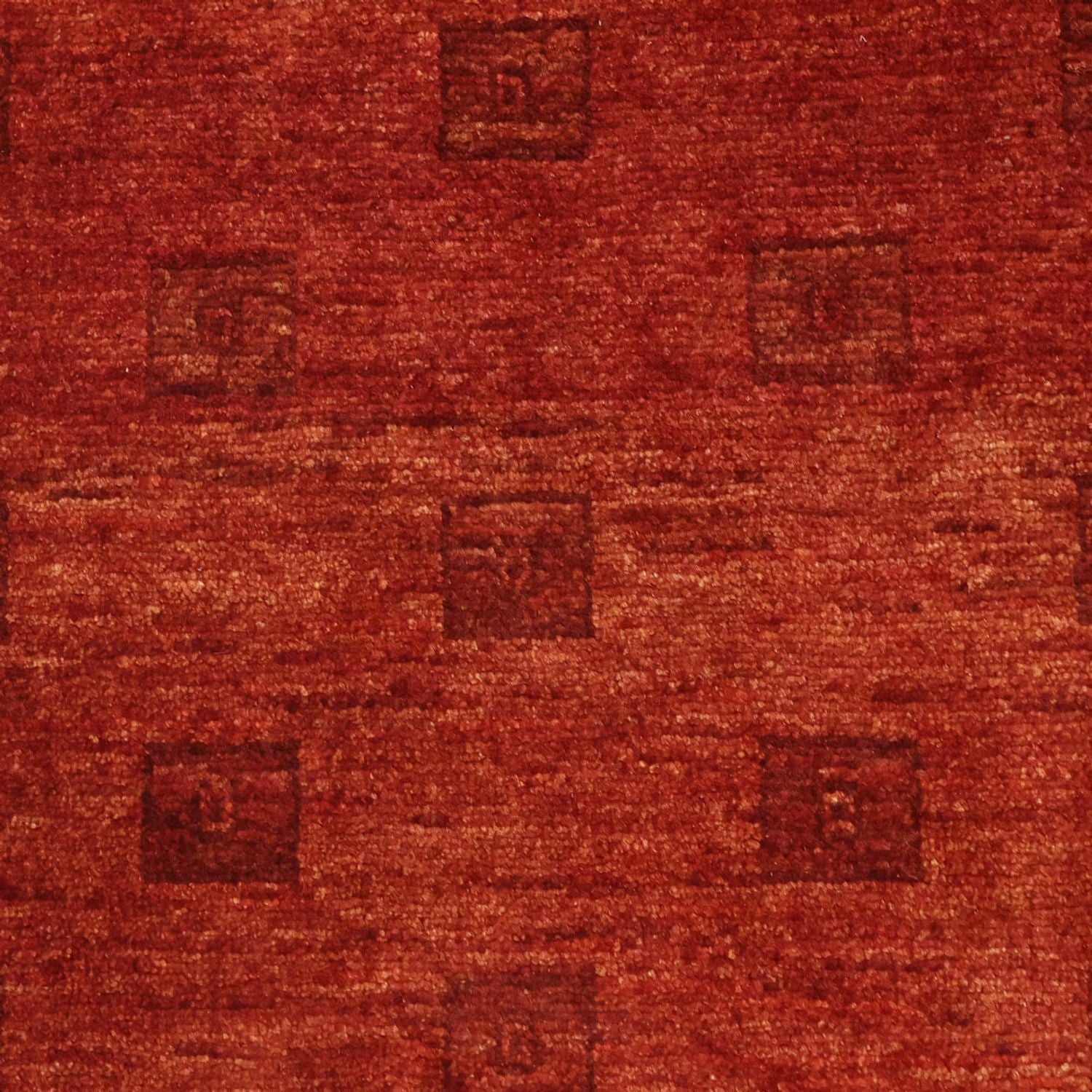 Gabbeh Teppich - Kaschkuli Perser - 89 x 80 cm - rost