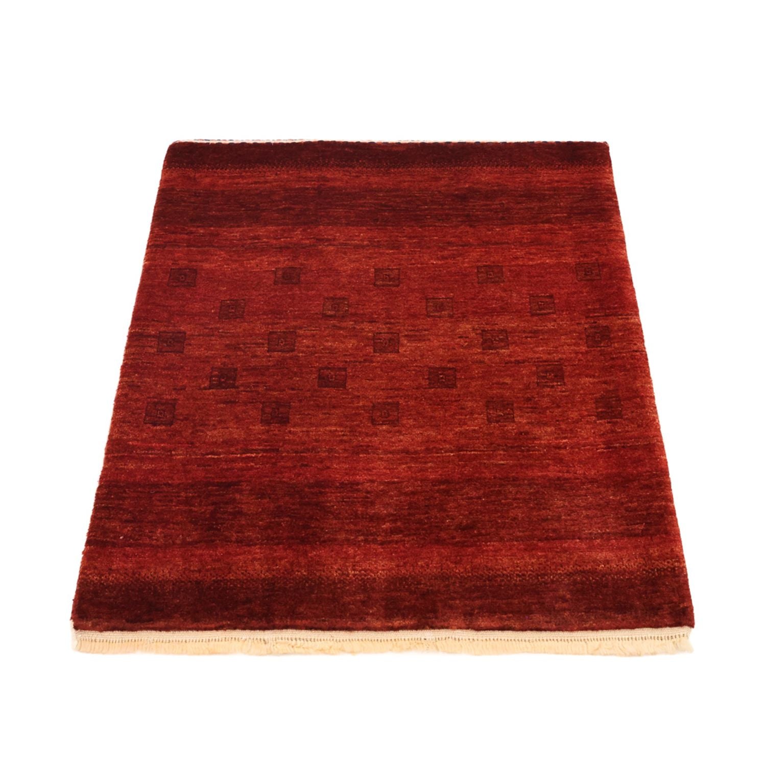Gabbeh Teppich - Kaschkuli Perser - 89 x 80 cm - rost