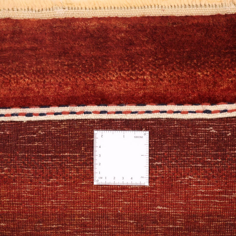 Gabbeh Teppich - Kaschkuli Perser - 89 x 80 cm - rost