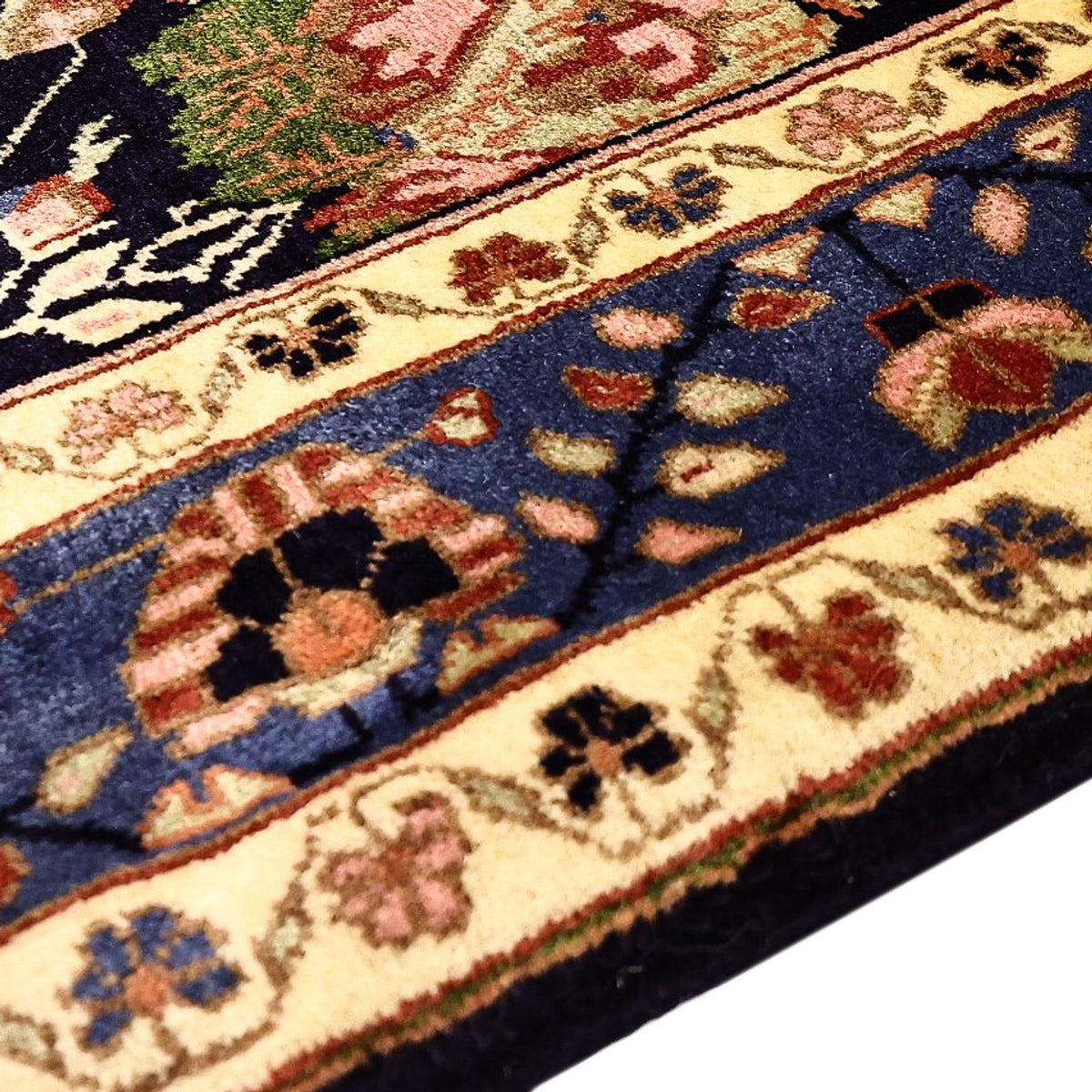 Perserteppich - Nomadic - 199 x 149 cm - dunkelblau