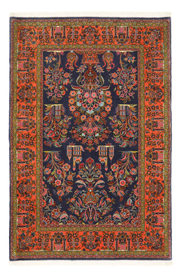 Perserteppich - Classic - 161 x 110 cm - dunkelblau