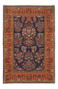 Perserteppich - Classic - 161 x 110 cm - dunkelblau