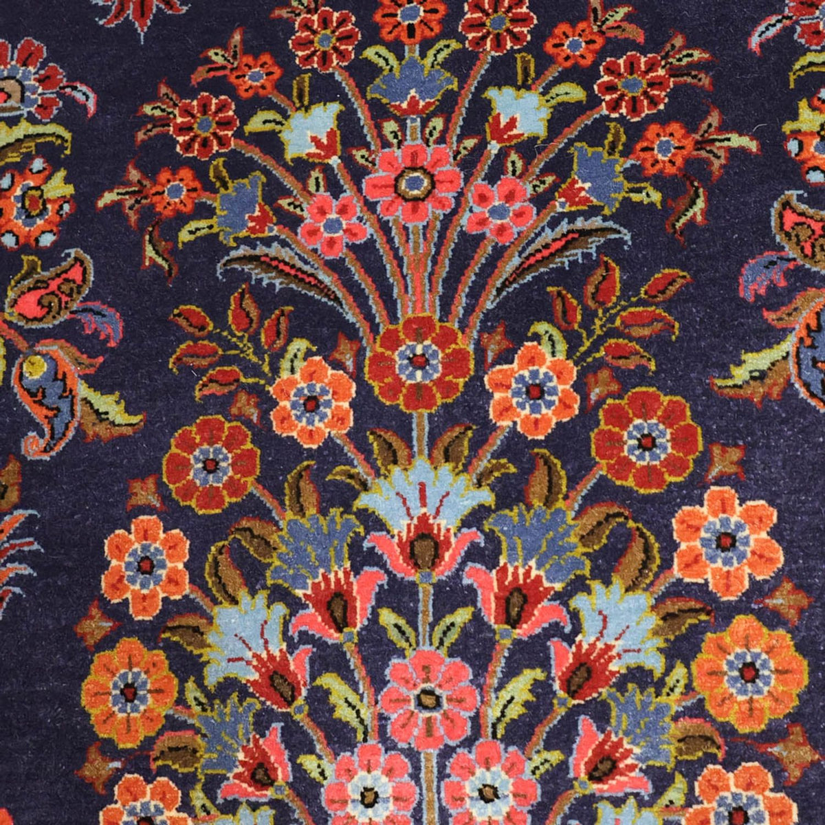 Perserteppich - Classic - 161 x 110 cm - dunkelblau