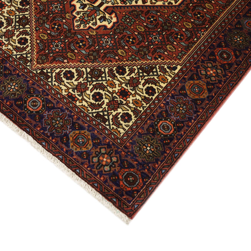 Perserteppich - Nomadic - 152 x 101 cm - dunkelrot