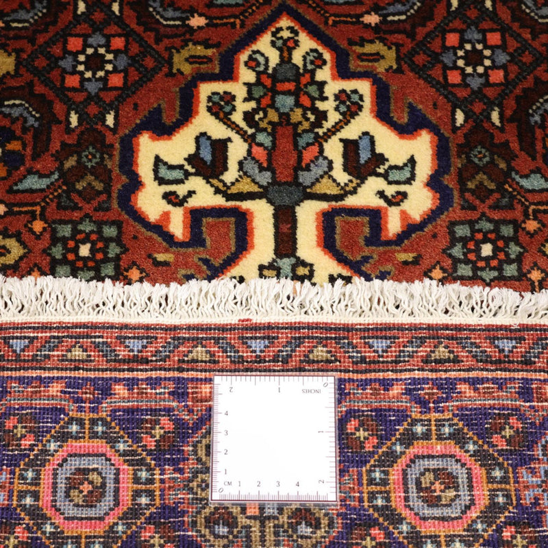 Perserteppich - Nomadic - 152 x 101 cm - dunkelrot