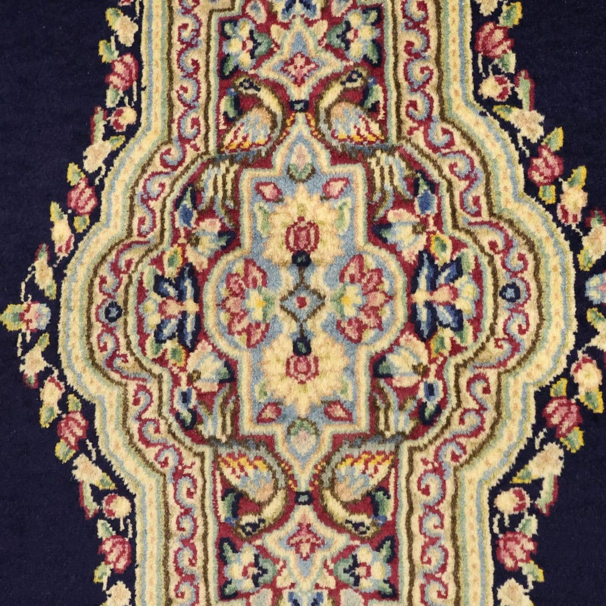 Perserteppich - Classic - Rawar - 147 x 90 cm - dunkelblau