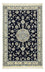 Perserteppich - Nain - Royal - 137 x 88 cm - dunkelblau