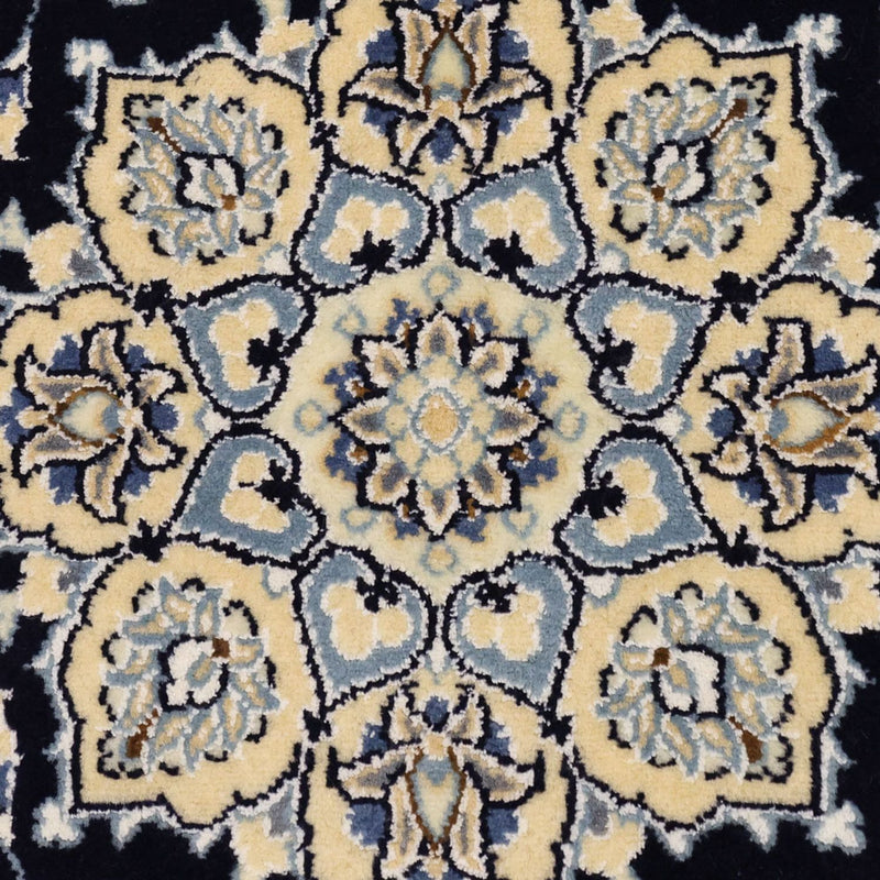 Perserteppich - Nain - Royal - 137 x 88 cm - dunkelblau