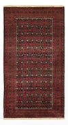 Belutsch Teppich 107x196cm - Orientteppich - Läufer / Dunkelrot / 107 x 196 cm Läufer