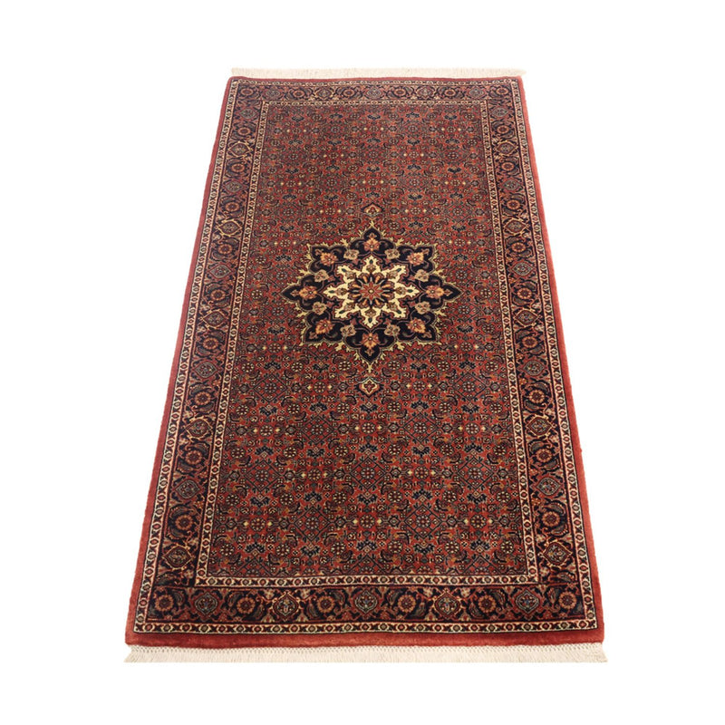Perserteppich - Bidjar - 140 x 72 cm - dunkelrot