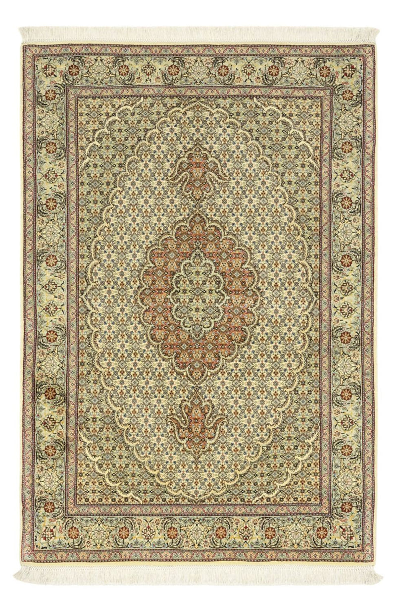 Perserteppich - Täbriz - Royal - 150 x 102 cm - olivgrün