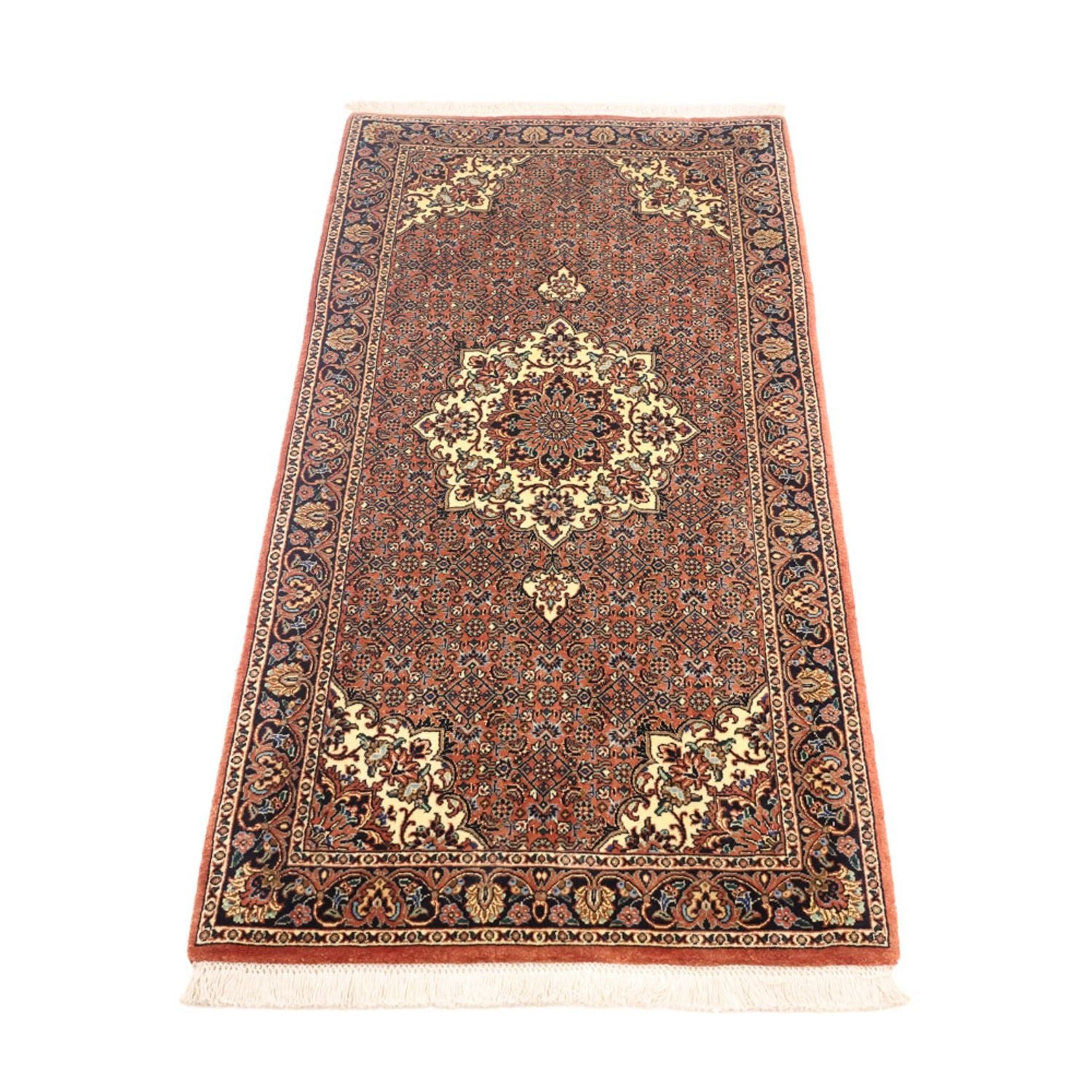 Perserteppich - Bidjar - 145 x 73 cm - dunkelrot