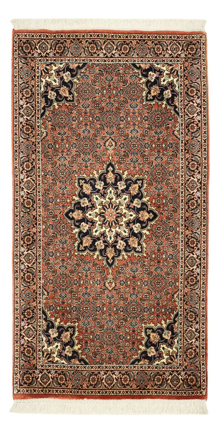Perserteppich - Bidjar - 131 x 72 cm - dunkelrot