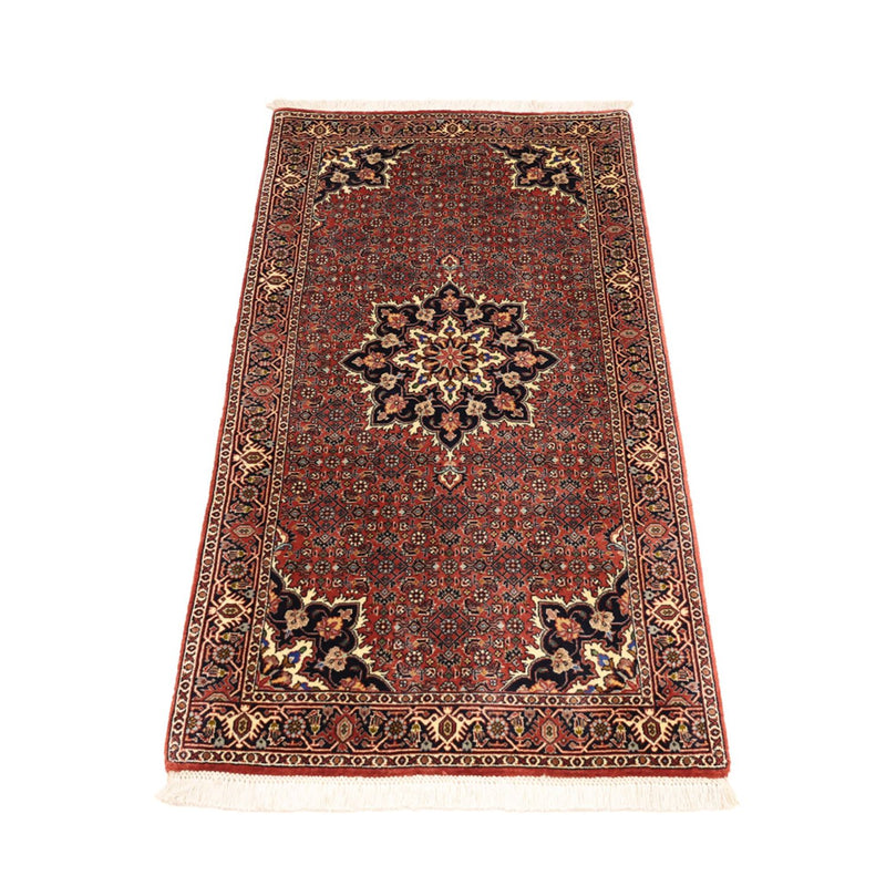 Perserteppich - Bidjar - 135 x 73 cm - dunkelrot
