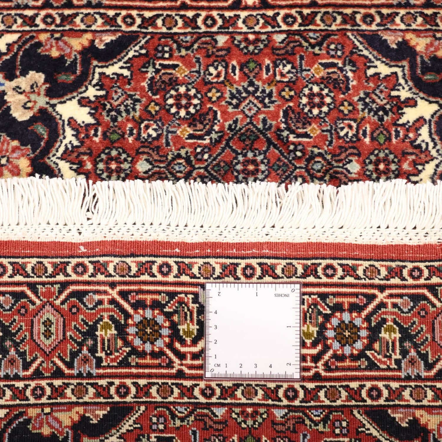 Perserteppich - Bidjar - 135 x 73 cm - dunkelrot