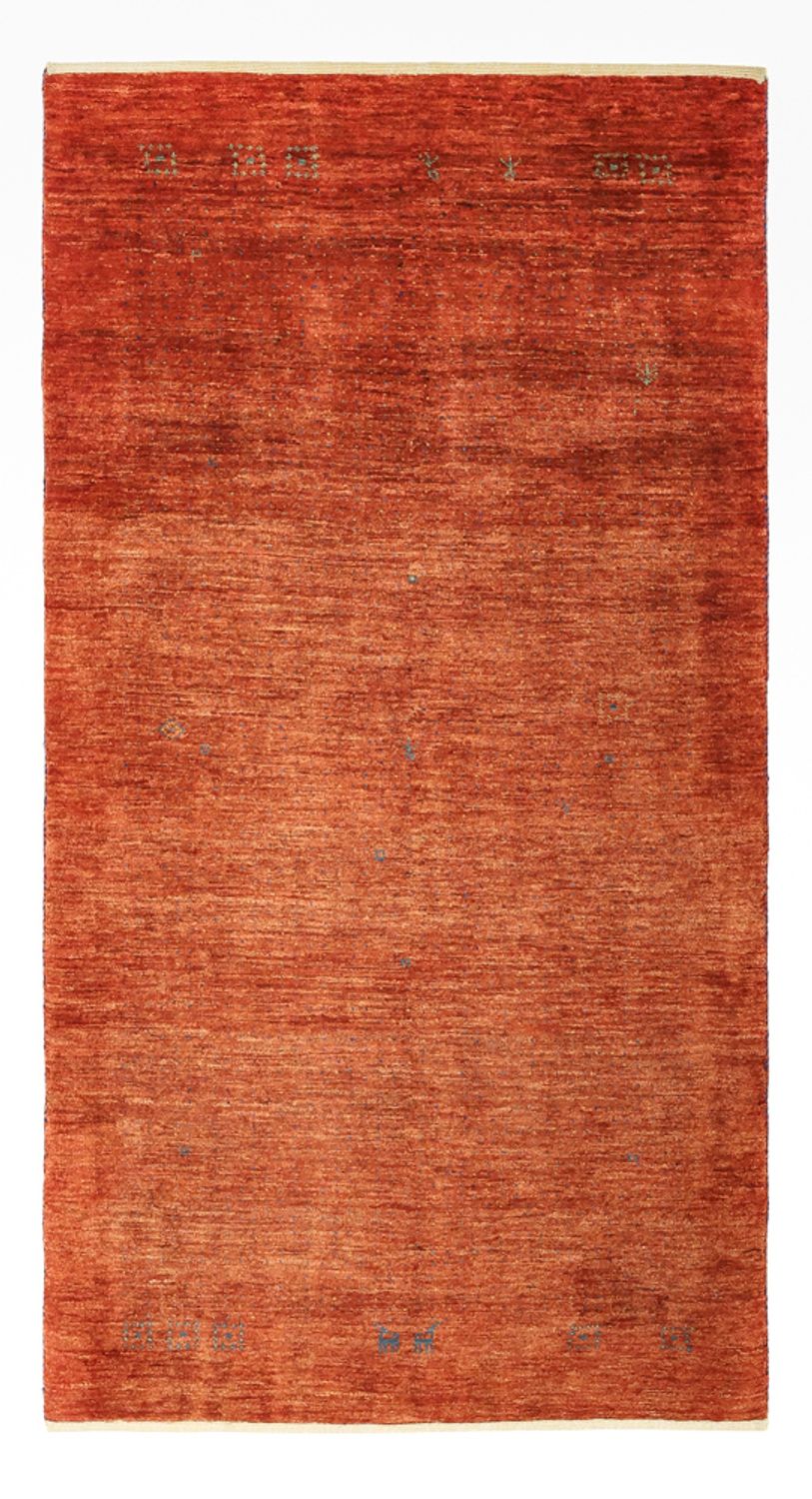 Gabbeh Teppich - Kaschkuli Perser - 153 x 82 cm - rot