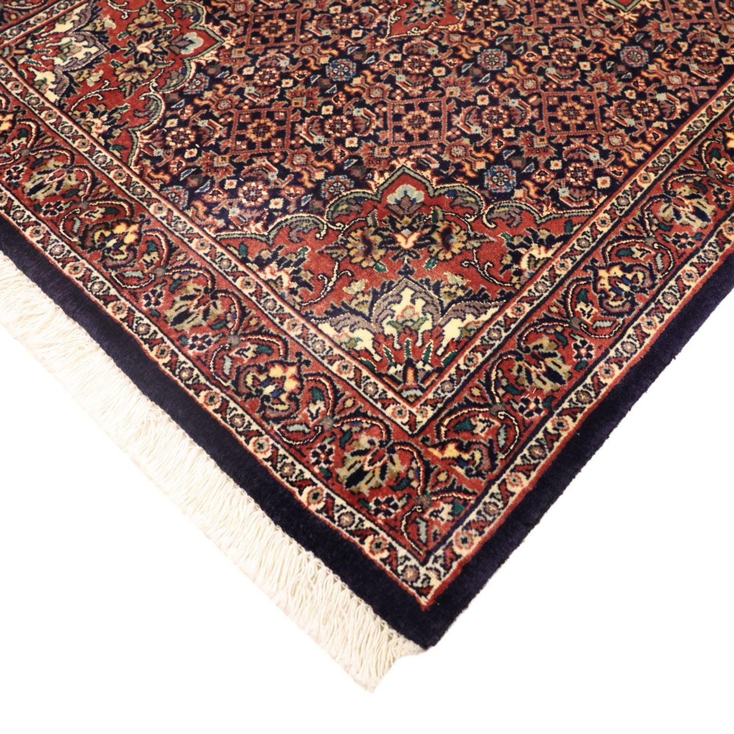 Perserteppich - Bidjar - 136 x 73 cm - dunkelbeige