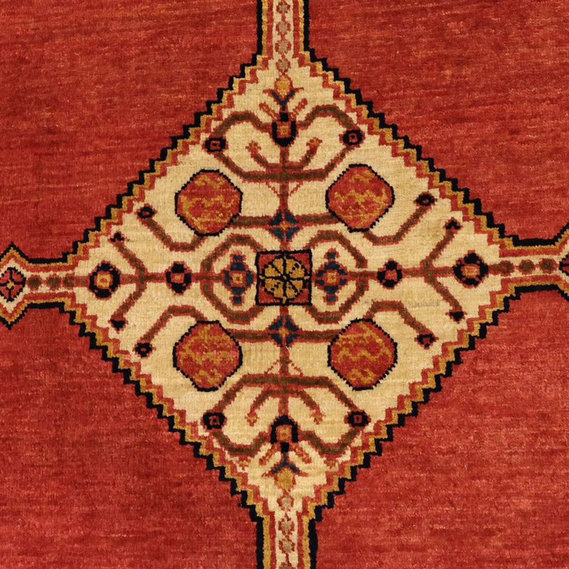 Perserteppich - Nomadic - 143 x 105 cm - mehrfarbig