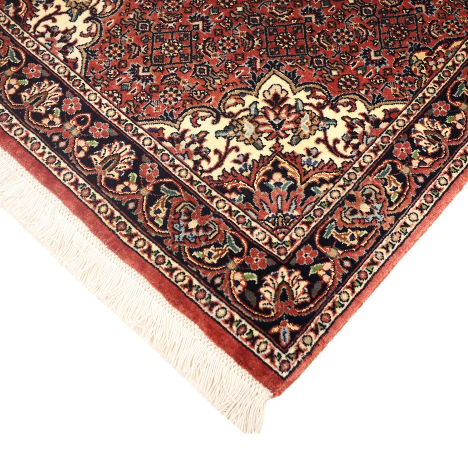Perserteppich - Bidjar - 148 x 69 cm - dunkelrot