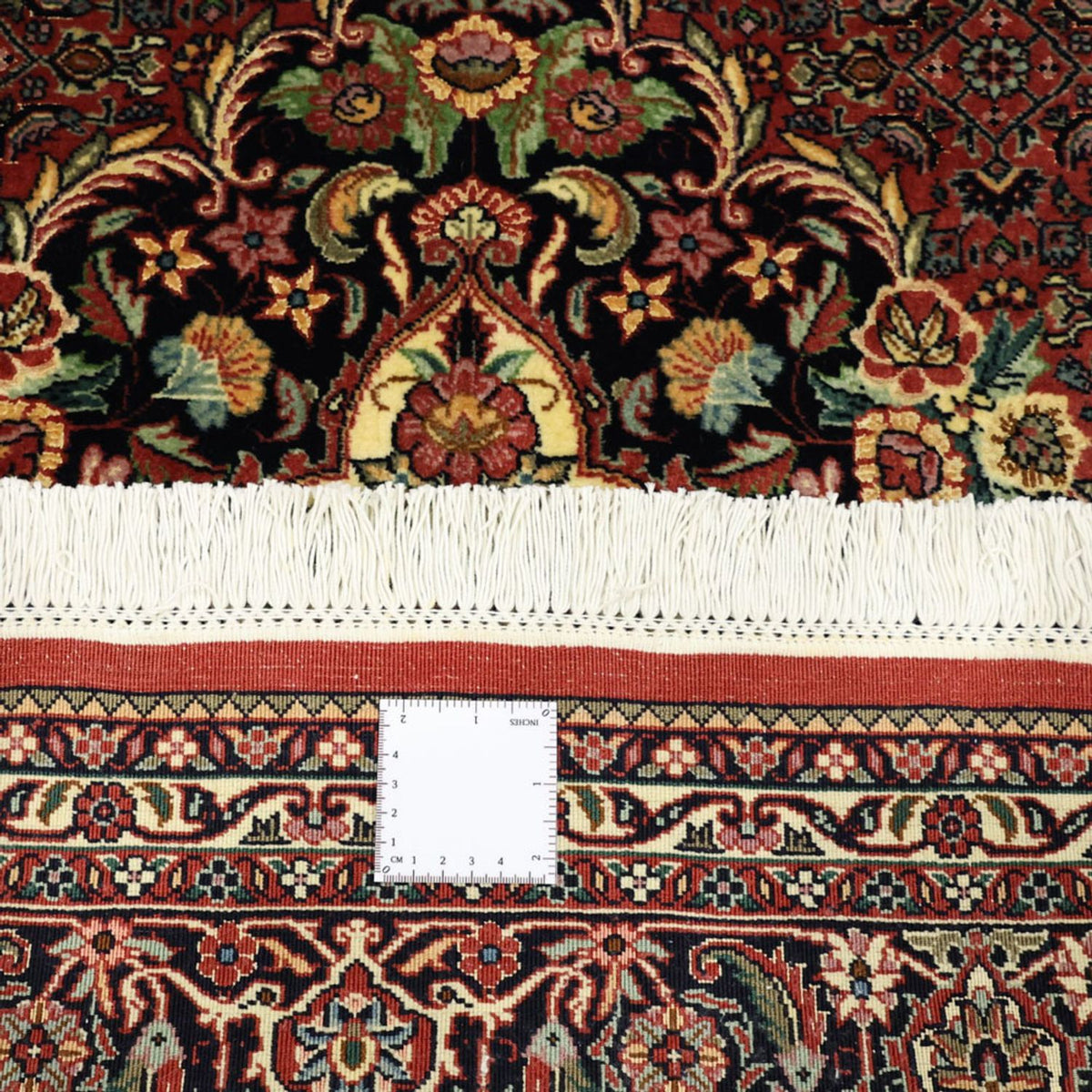 Perserteppich - Bidjar - Royal - 199 x 156 cm - dunkelrot