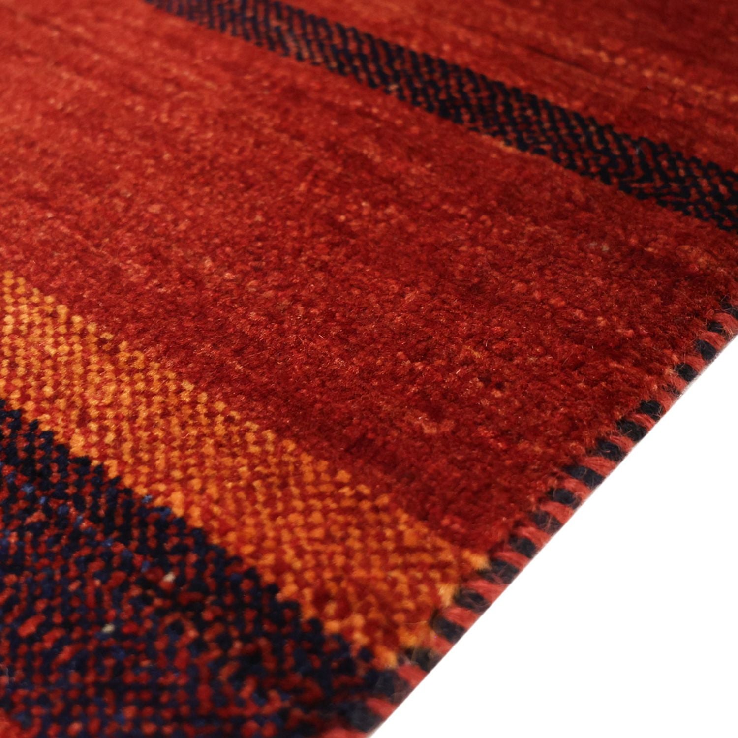Gabbeh Teppich - Kaschkuli Perser quadratisch  - 112 x 103 cm - mehrfarbig
