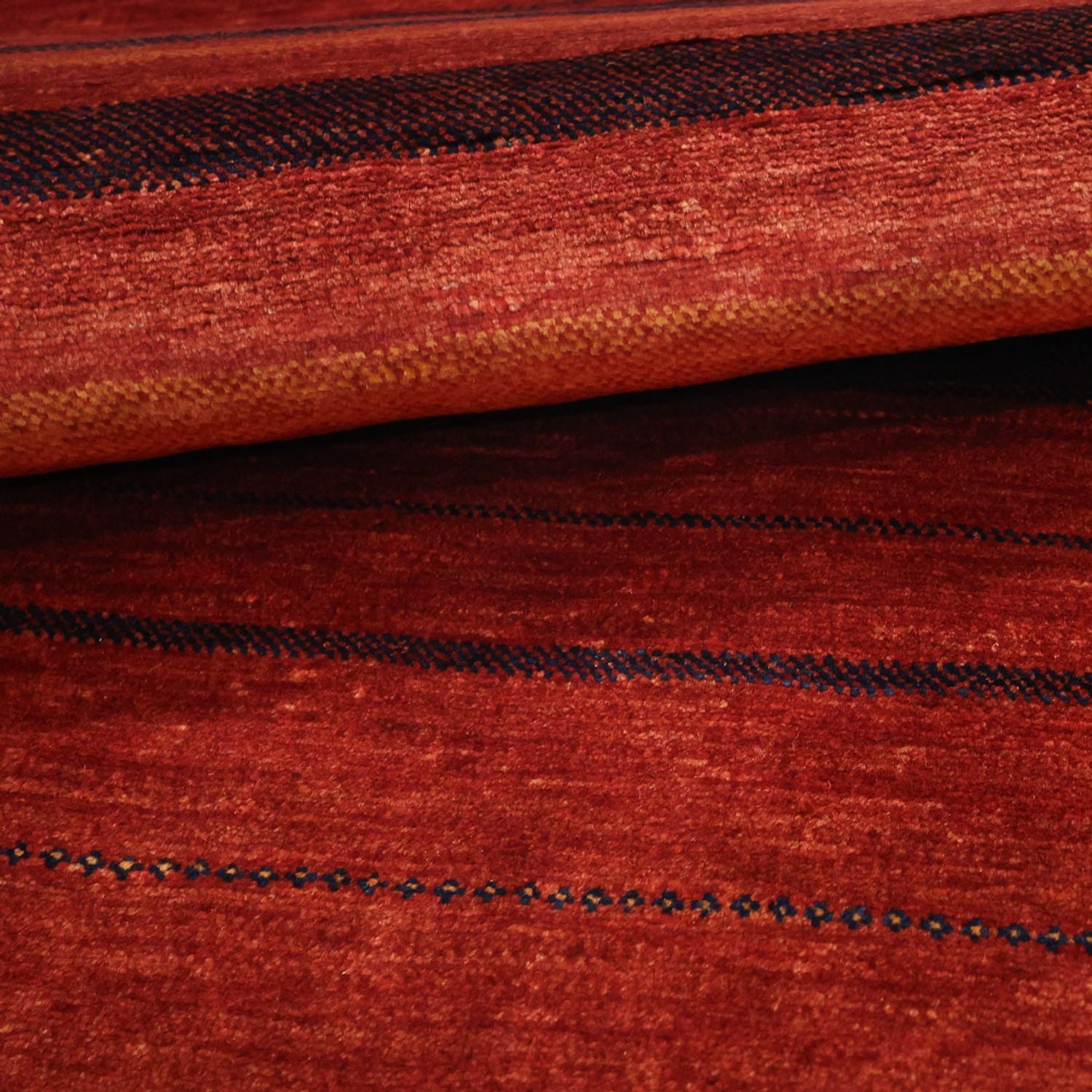 Gabbeh Teppich - Kaschkuli Perser quadratisch  - 112 x 103 cm - mehrfarbig