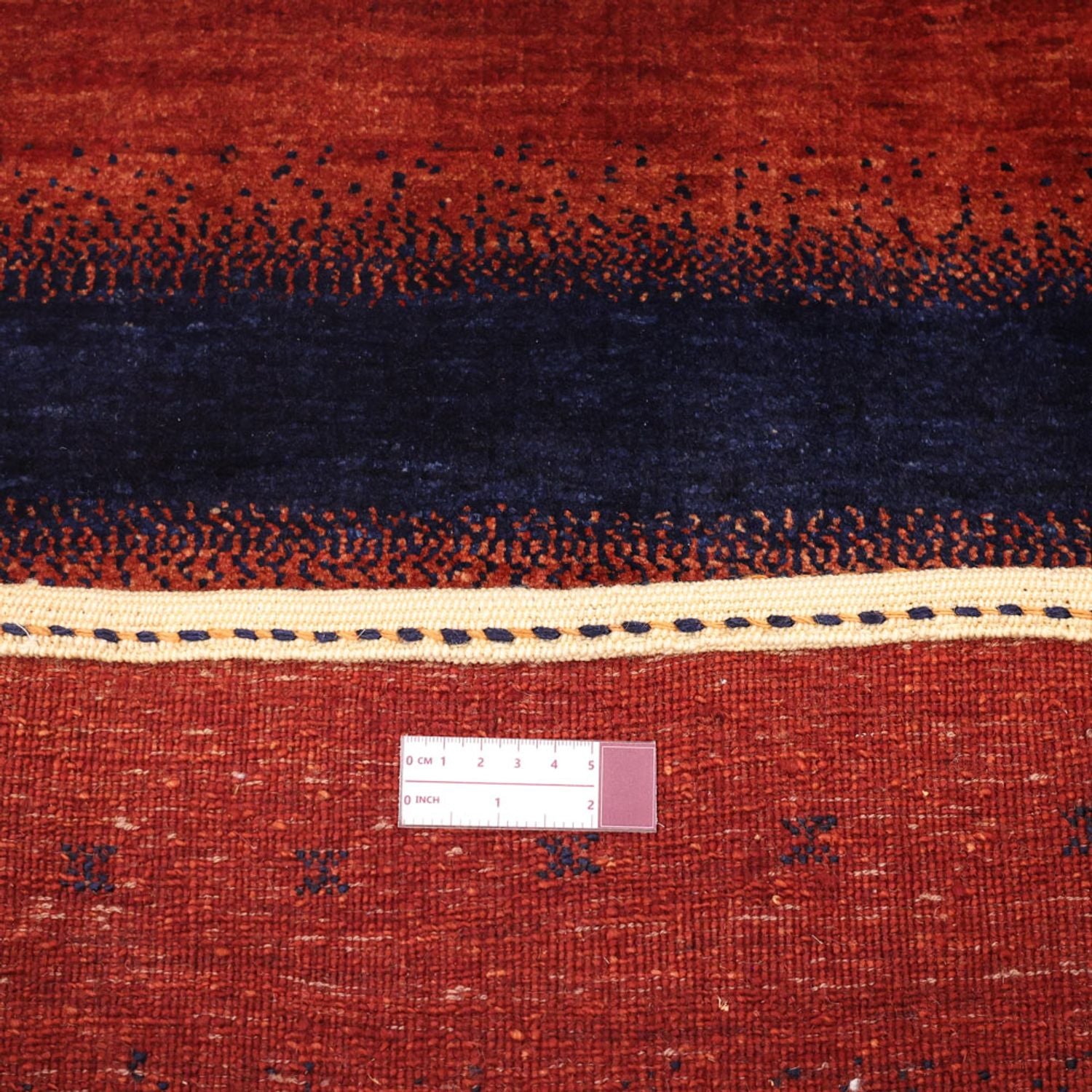 Gabbeh Teppich - Kaschkuli Perser quadratisch  - 114 x 101 cm - mehrfarbig
