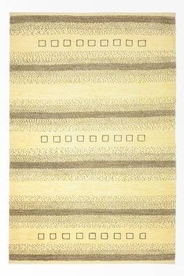Gabbeh Teppich - Loribaft Perser - 173 x 118 cm - beige