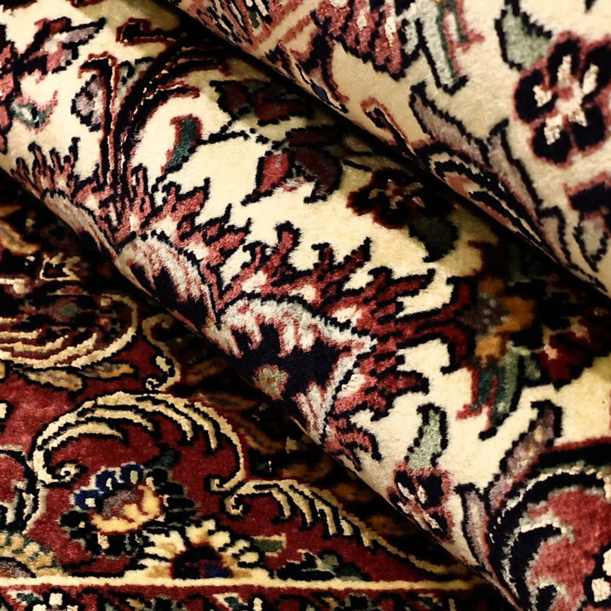 Perserteppich - Bidjar - Royal - 202 x 149 cm - dunkelbeige