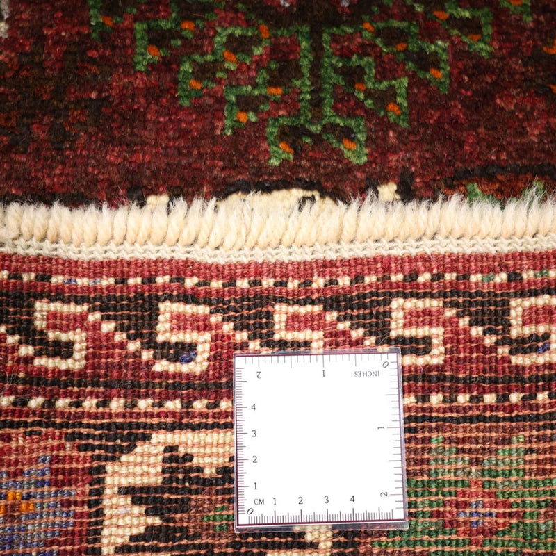 Perserteppich - Nomadic - 300 x 150 cm - dunkelrot