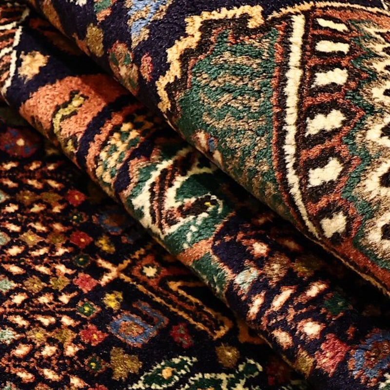 Perserteppich - Nomadic - 191 x 133 cm - mehrfarbig