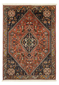 Gabbeh Teppich - Kaschkuli Perser - 150 x 105 cm - dunkelrot