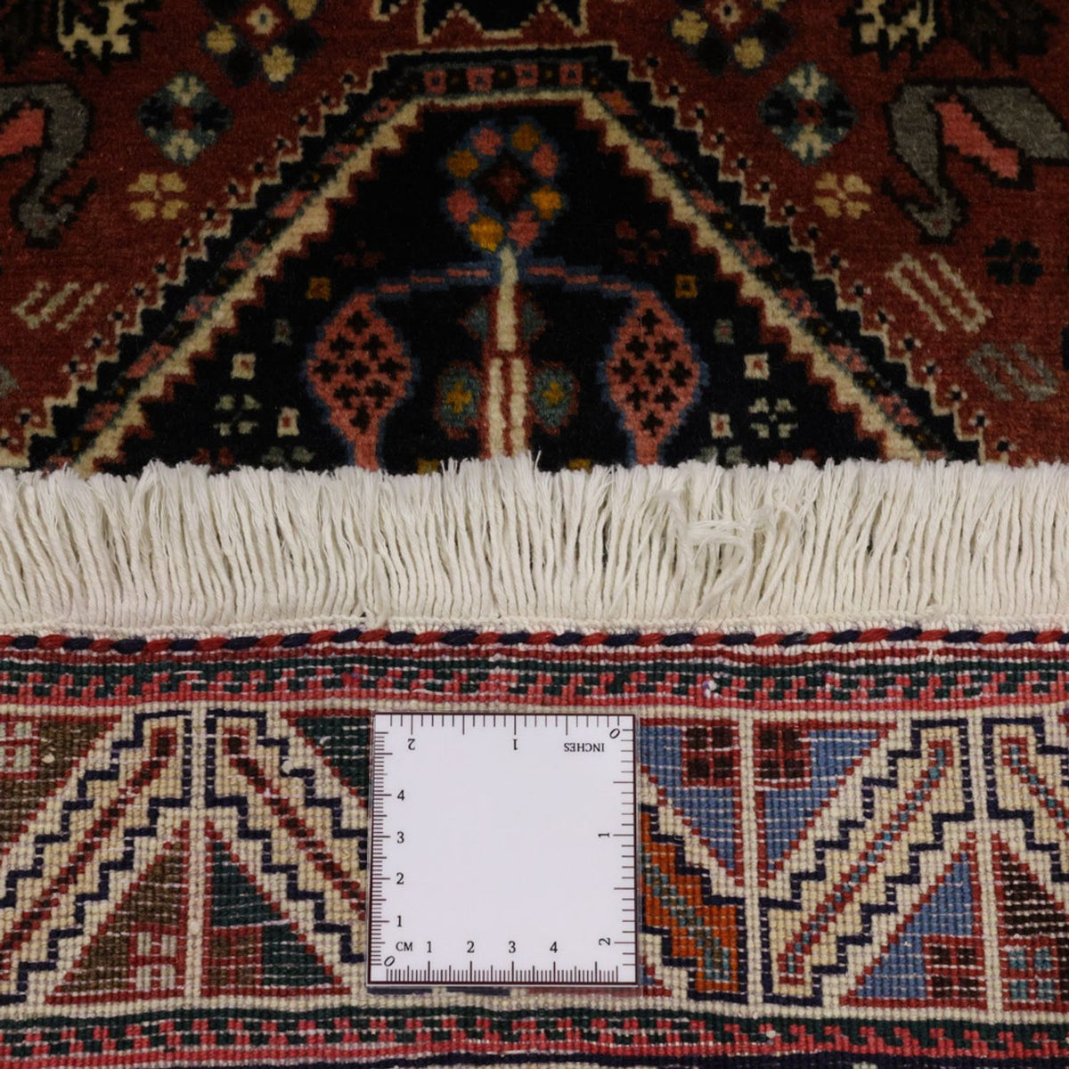 Gabbeh Teppich - Kaschkuli Perser - 150 x 105 cm - dunkelrot