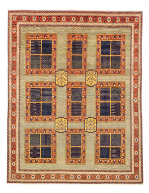 Gabbeh Teppich - Loribaft Perser - 315 x 243 cm - mehrfarbig