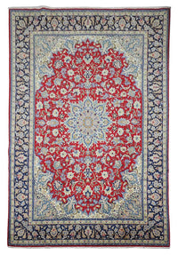 Perserteppich - Isfahan - Premium 303 x 203 cm - rot