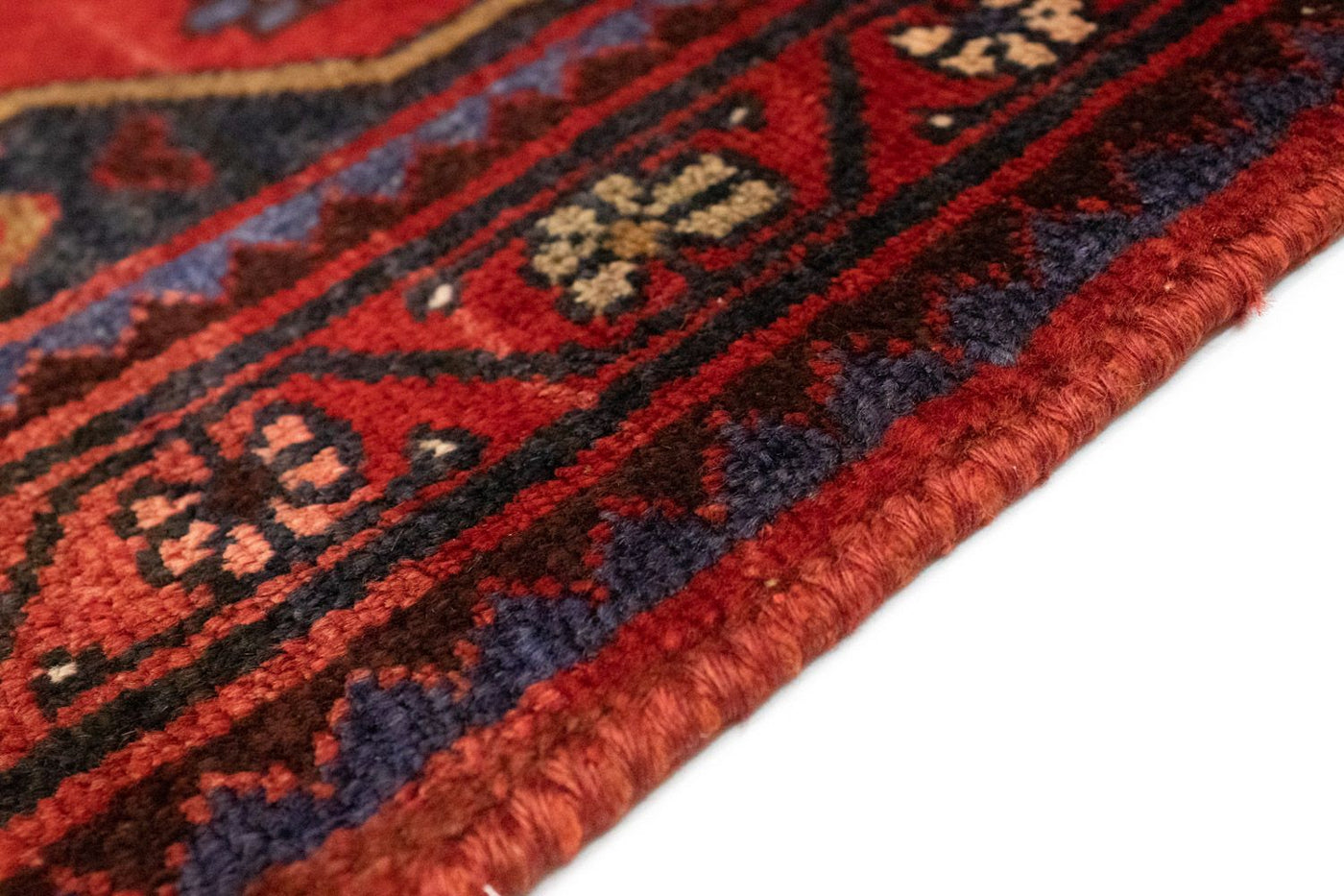 Perserteppich - Nomadic 326 x 105 cm - rot