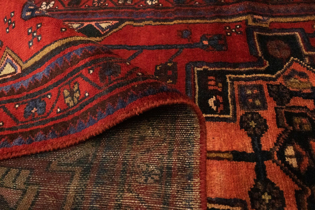 Perserteppich - Nomadic 326 x 105 cm - rot