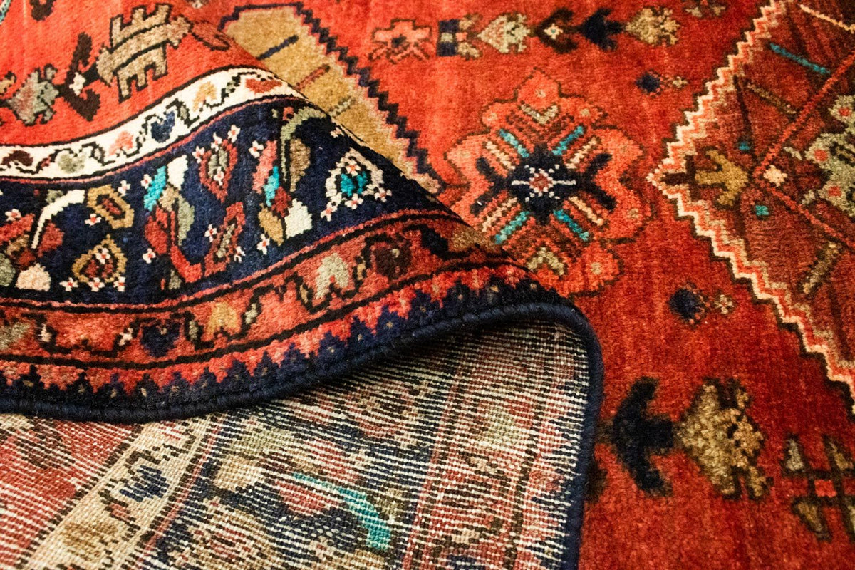 Perserteppich - Nomadic 300 x 103 cm - orange