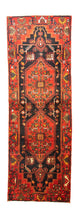 Perserteppich - Nomadic 310 x 105 cm - blau