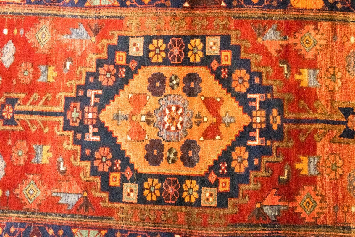 Perserteppich - Nomadic 290 x 103 cm - orange