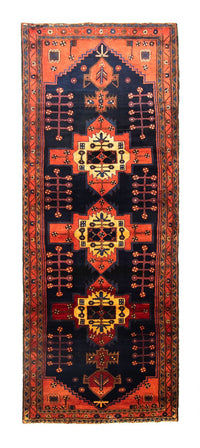 Perserteppich - Nomadic 305 x 115 cm - blau